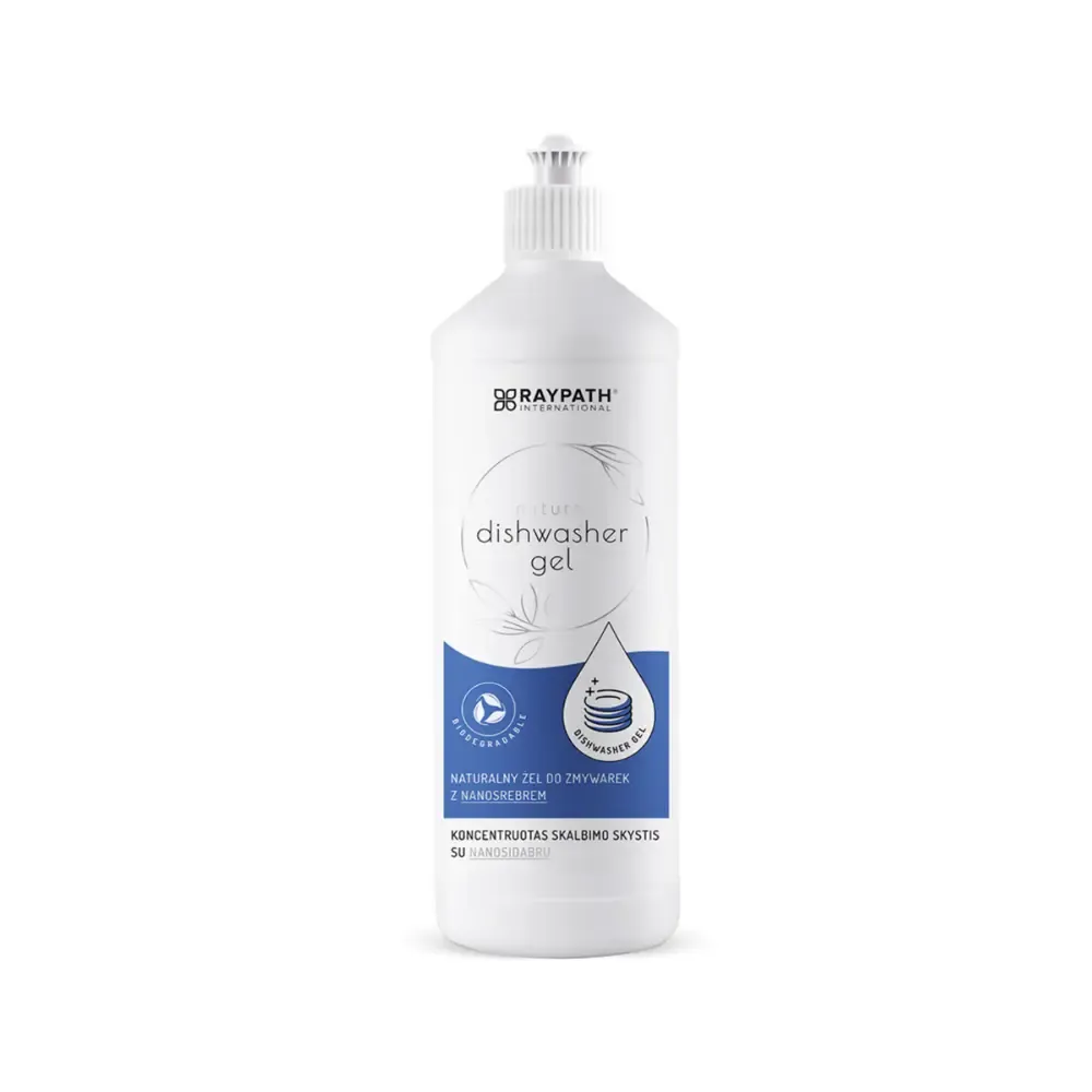 Natūralus indaplovės gelis su koloidiniu sidabru, koncentruotas 500ml