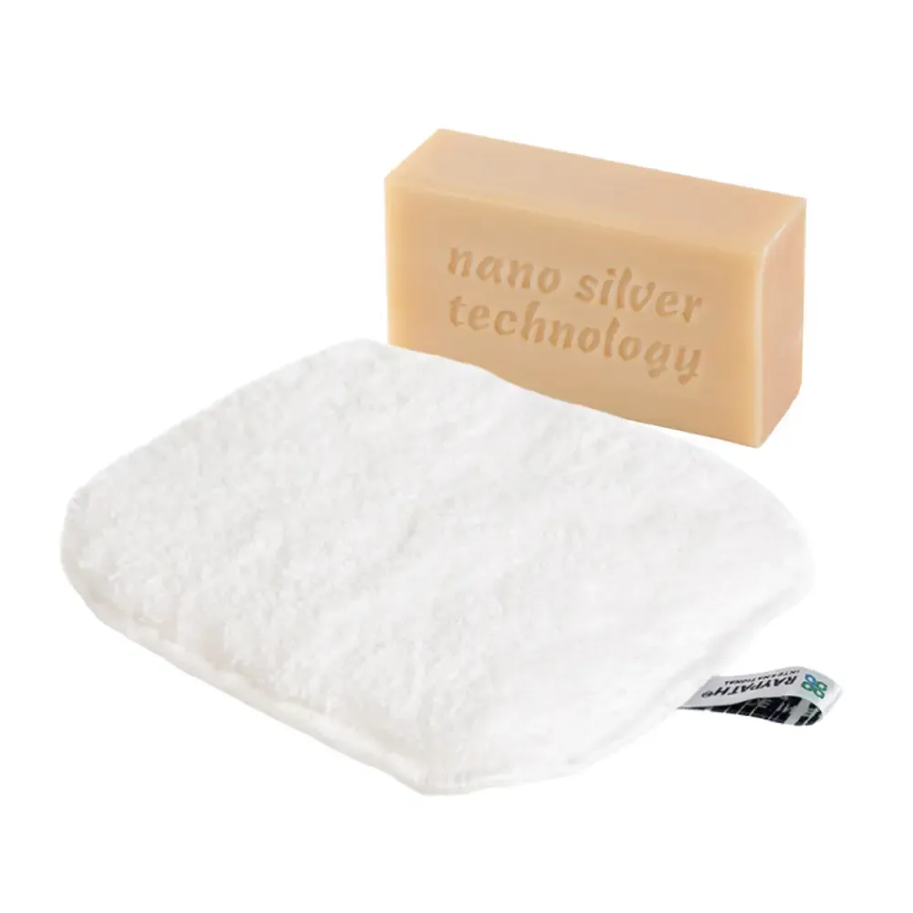 Raypath nano silver rinkinys su natūraliu muilu ir MINI NOVA šluoste valymui drėgnu būdu