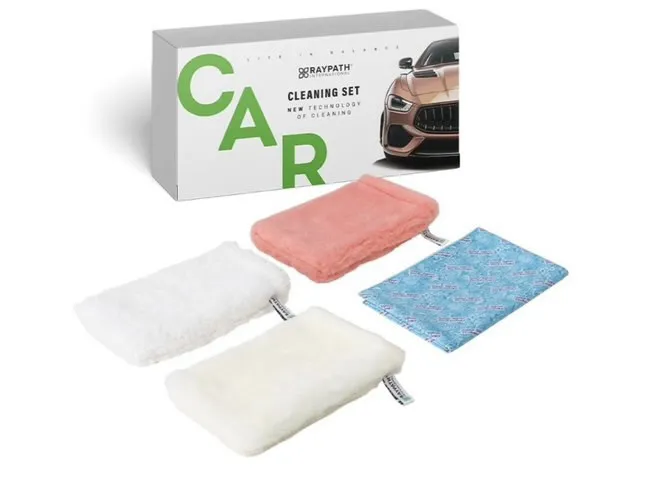 Raypath automobilio valymo ir priežiūros rinkinys