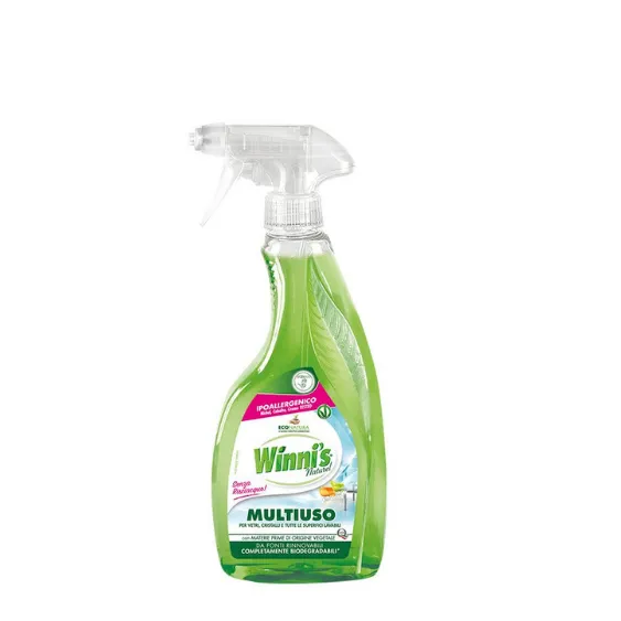 Ekologiškas kietų paviršių, langų ir stiklų valiklis WINNI'S 500ml