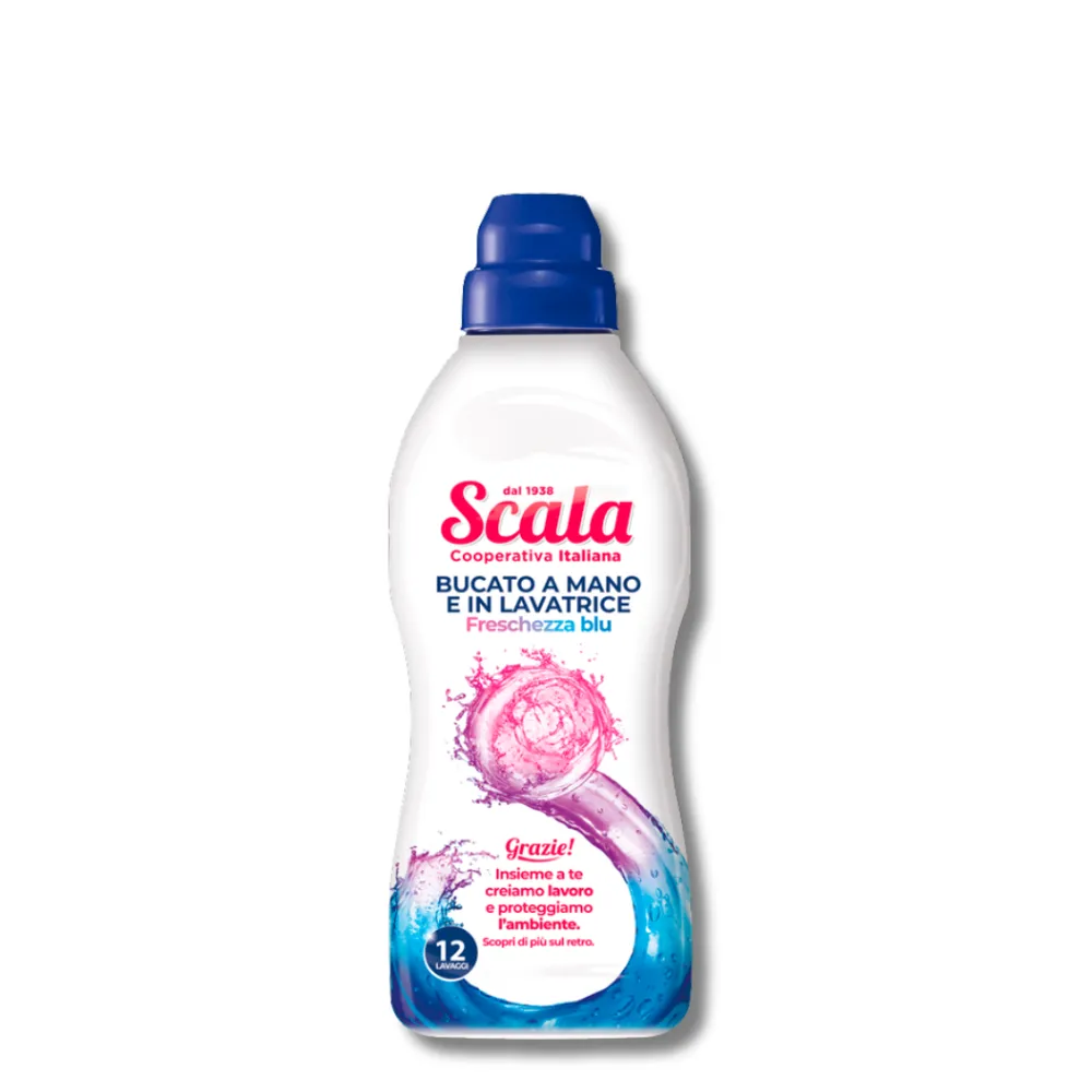 Delikačių audinių skalbiklis SCALA 750ml (12 SKALBIMŲ)