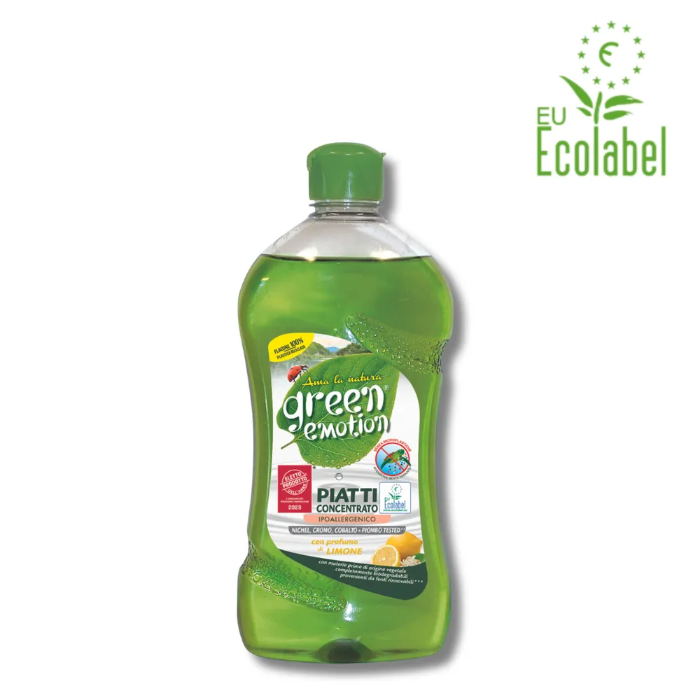Ekologiškas koncentruotas indų ploviklis GREEN EMOTION 500ml