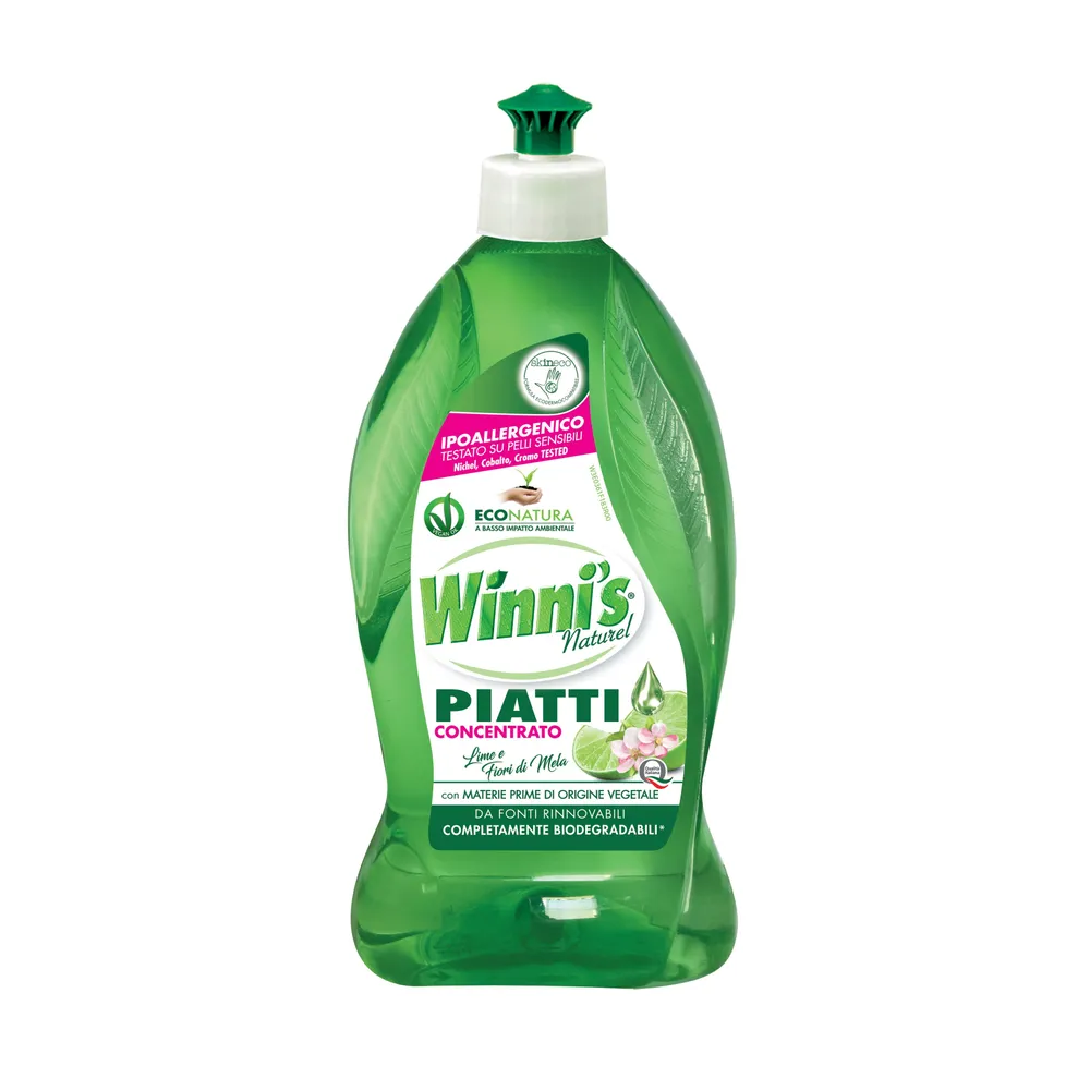Ekologiškas koncentruotas indų ploviklis Žalioji Citrina WINNI'S  500ml