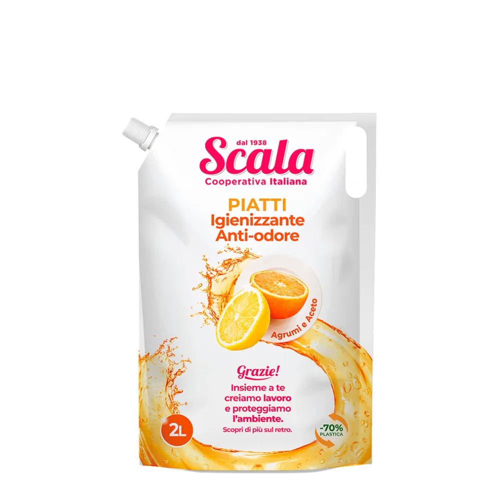 Indų ploviklis minkštoje pakuotėje prof. SCALA 2000ml