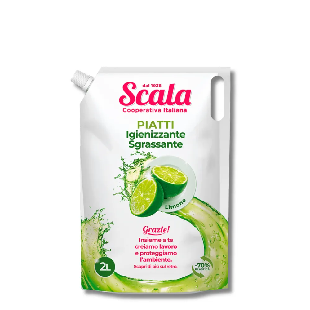 Indų ploviklis minkštoje pakuotėje prof. SCALA 2000ml