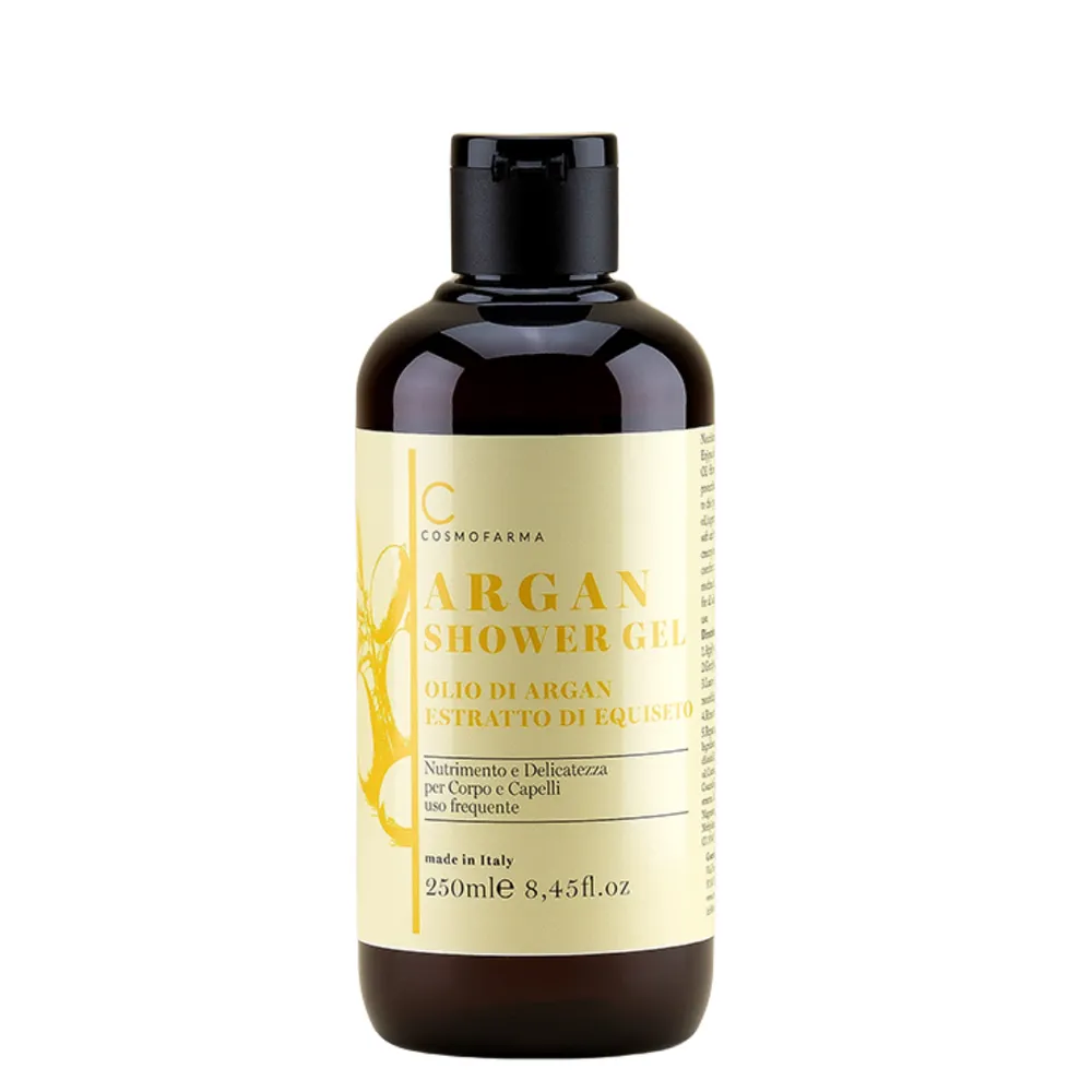 Maitinamasis dušo gelis su argano aliejumi ir asiūklio ekstraktu Cosmofarma 250ml