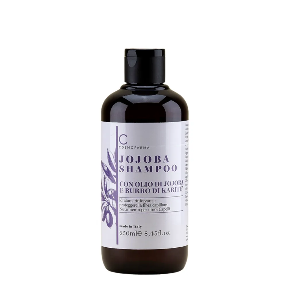 Maitinamasis šampūnas su jojobos aliejumi ir taukmedžio sviestu Cosmofarma 500ml