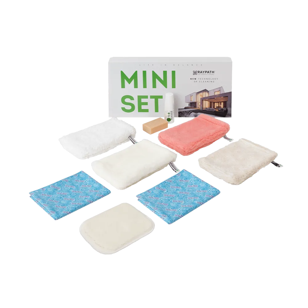 Raypath MINI SET pilnas namų valymo rinkinys visiem paviršiams