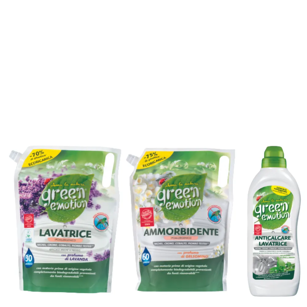 Ekologiškas Buitinės Chemijos rinkinys Skalbimui 1 Green Emotion