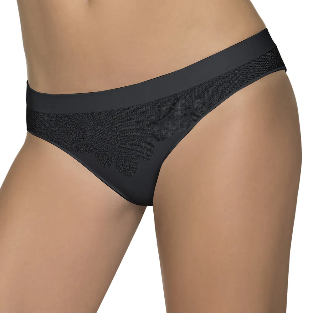 Prabangios mikrotinklelio kelnaitės 311838, juodos