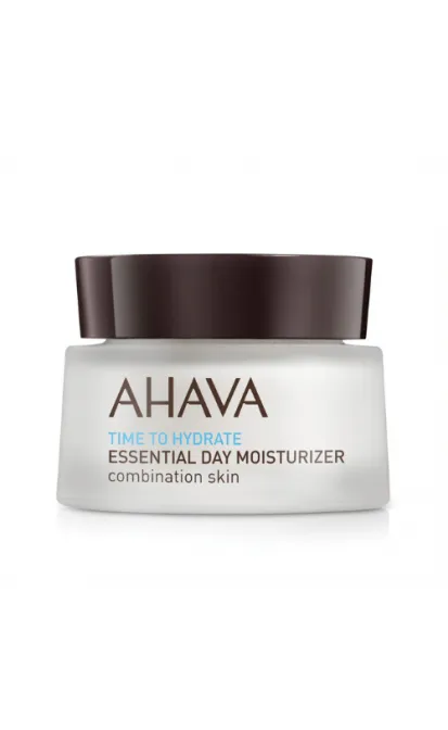 AHAVA TIME TO HYDRATE DRĖKINAMASIS DIENINIS VEIDO KREMAS MIŠRIAI VEIDO ODAI, 50 ML