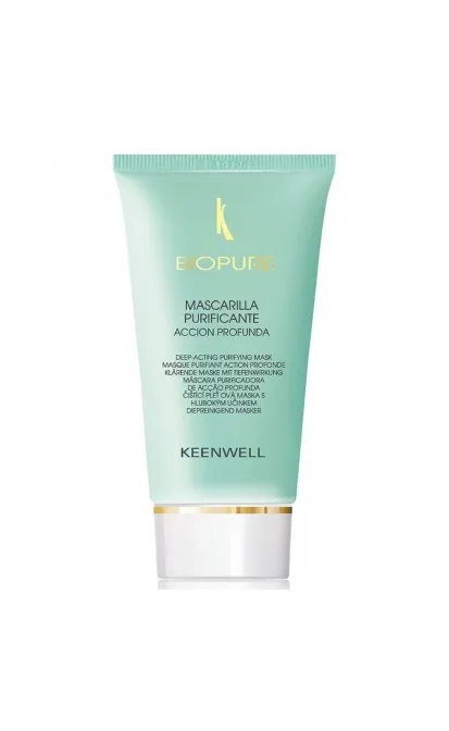 KEENWELL BIOPURE VALOMOJI KAUKĖ MIŠRIAI, RIEBIAI IR PROBLEMINEI ODAI, 60 ml