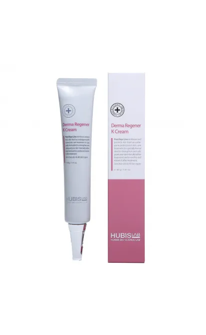 HUBISLAB DERMA REGENER K VEIDO KREMAS, 40 G