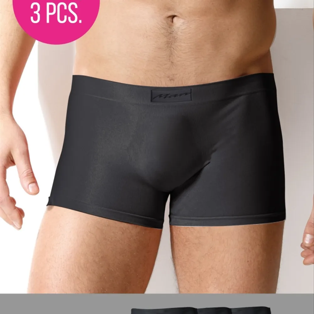 Besiūliai apatiniai vyrams, 3vnt. juodų 400025