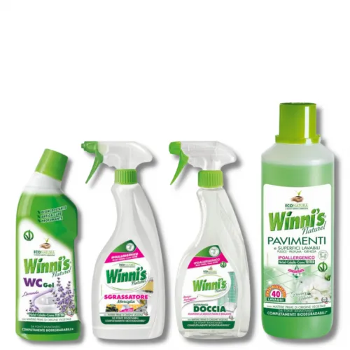 EKOLOGIŠKAS BUITINĖS CHEMIJOS RINKINYS ŠVARŪS NAMAI WINNI'S 
