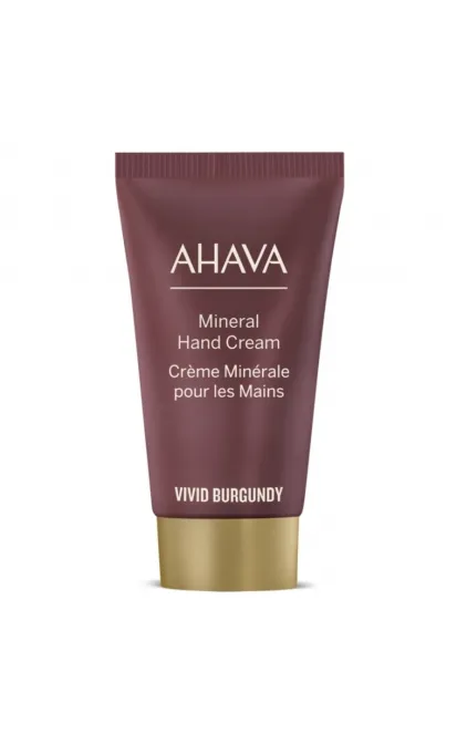 AHAVA MINERAL VIVID BURGUNDY RANKŲ KREMAS, 40 ML