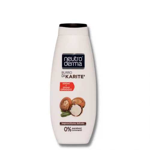 Švelni dušo žele Taukmedžio sviestas Neutro Derma 750ml