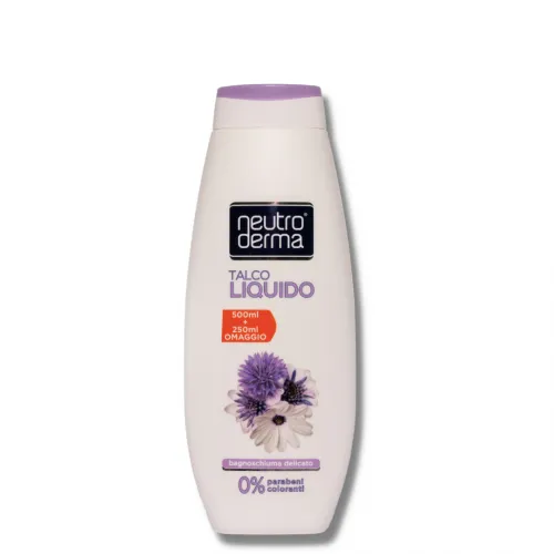 Švelni dušo žele Skystas Talkas Neutro Derma 750ml