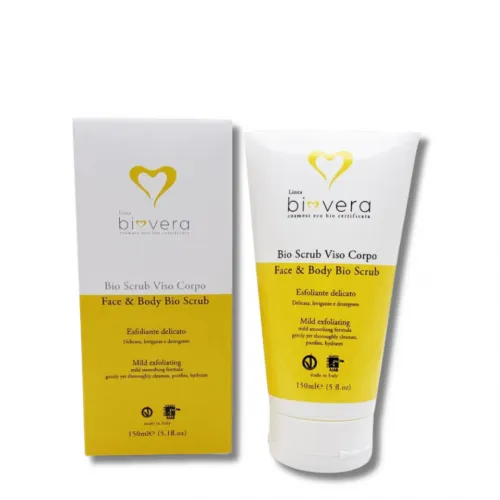 Ekologiškas švelnus veido ir kūno šveitiklis BIO VERA 150ml