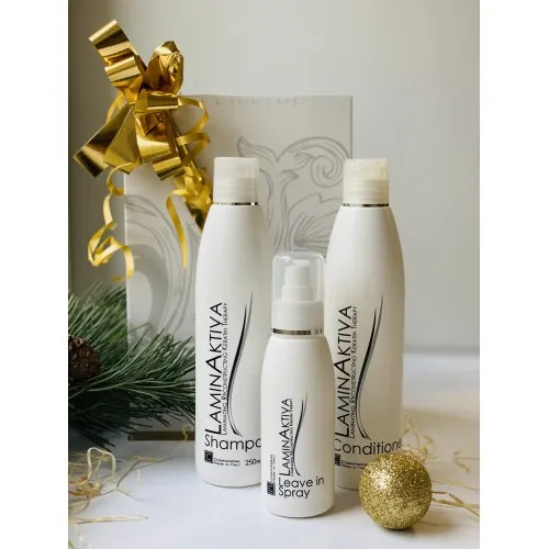 Dovanų rinkinys „Elegancija“ šampūnas su keratinu+kondicionierius+serumas!!!
