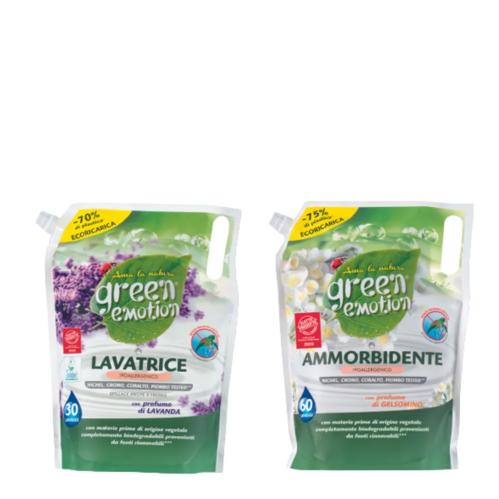 Ekologiškas Buitinės Chemijos rinkinys Švarūs skalbiniai Green Emotion